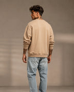 Blinded By The Lights Streetwear Sweatshirt – Sand Beige (350 GSM)